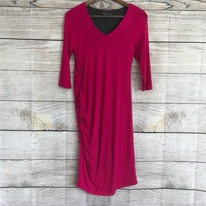 A Pea in the Pod Maternity Pink Dress. Size M